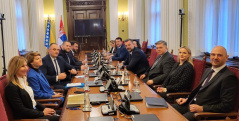 24. februar 2023. Sastanak potpredsednika Narodne skupštine Usamea Zukorlića sa ministrom spoljnih poslova Bosne i Hercegovine